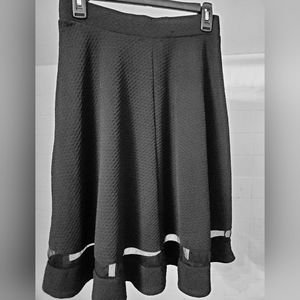 Black Pinup Skirt